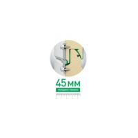 Секционные гаражные ворота Alutech Prestige 2500х2125 мм. стандартных размеров АЛЮТЕХ